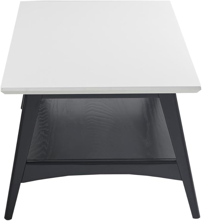 Madison Park Coffee Table with Storage Shelf, Rectangular Table - Image 7