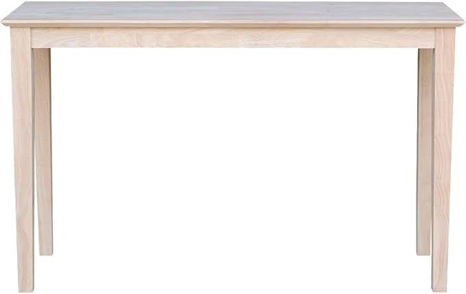 International Concepts Shaker Console Table, 48-Inch Long, Solid Parawood - Image 10