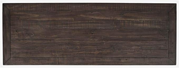 Jofran Madison County Harris Console Sofa Table, Barnwood Brown - Image 7
