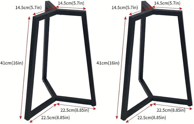 Metal Round Table Legs 16 Inch Metal Coffee Table Legs - Image 5