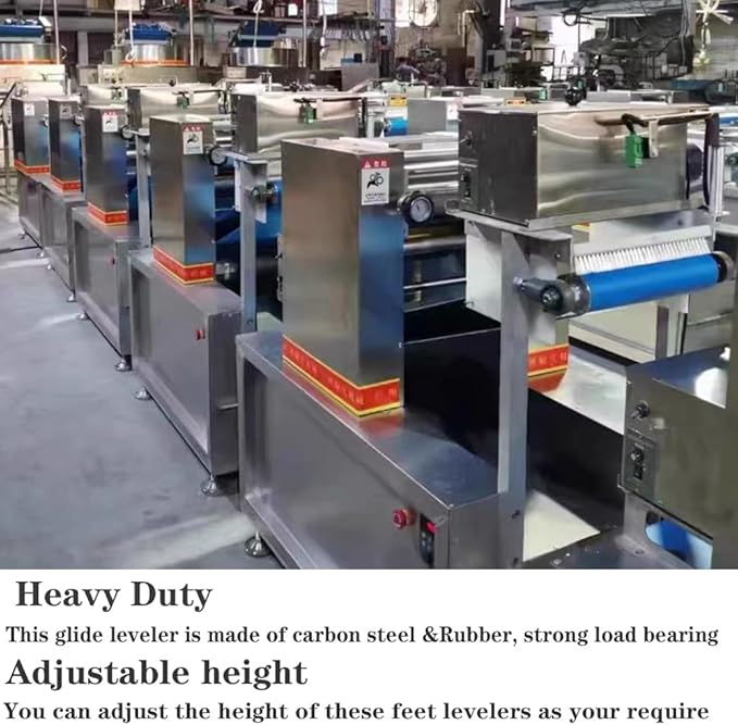 Heavy Duty Leveling feet, Leg Leveler 2.36" Dia Base, Adjustable Leveling feet - Image 7