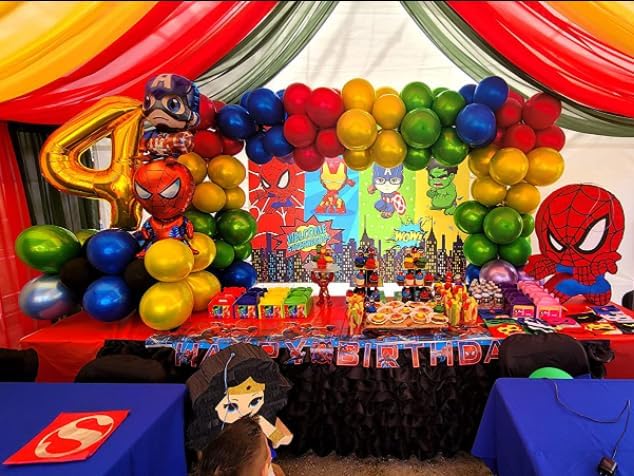 Metallic colored balloons 50 pcs 10 inch multicolor balloons Double layer colorful balloons are more durable suitable for wedding birthday party balloon decoration