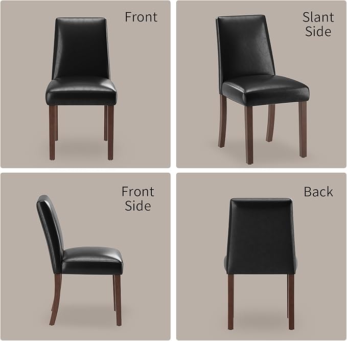Dining Chairs Set of 2, Modern Dining Room Chairs - Image 8