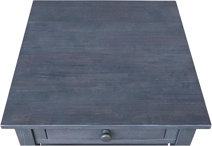 IC INTERNATIONAL CONCEPTS Spencer Gray Wood End Table - Image 10