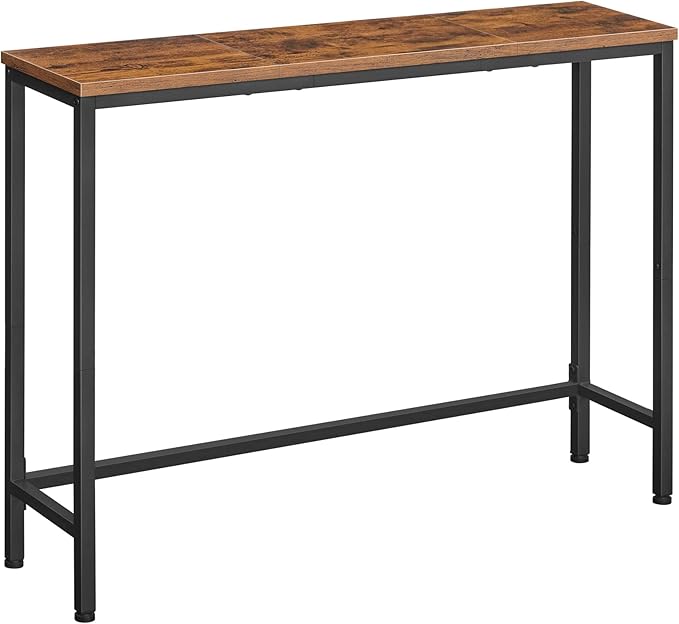 HOOBRO Narrow Console Table, 39.4" Small Entryway Table, Thin Sofa Table - Image 8
