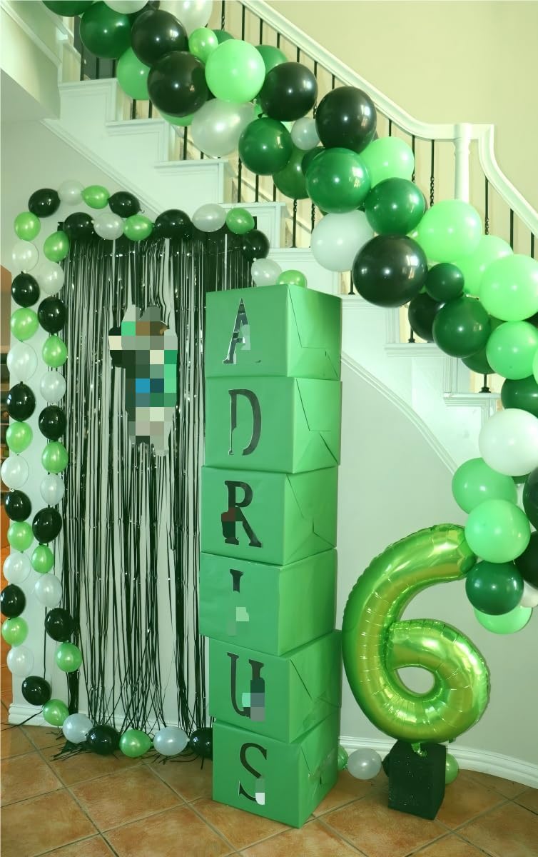 2026 Light Green 40 Inch Mylar Foil Number 6 Balloon, Birthday Balloons for 6 16 Boy Girl Party Decorations Supplies,Light Green Big Helium Balloon Numbers for 26 36 46 60 Men Women Anniversary