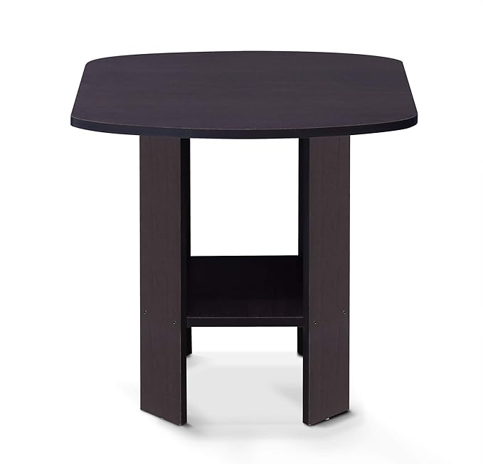 Furinno SIMPLE DESIGN Side Table, 2-Tier Modern End Table - Image 6