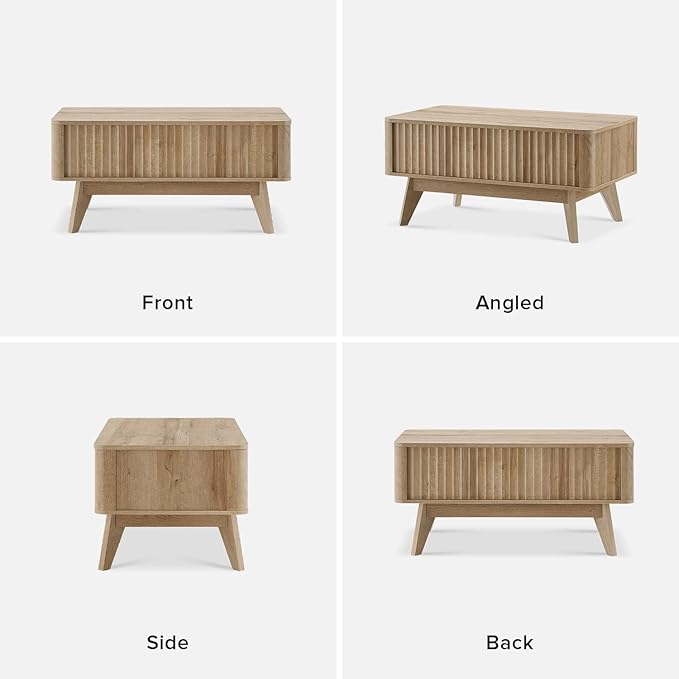 mopio Brooklyn Coffee Table, Lift Top Coffee Tables - Image 11