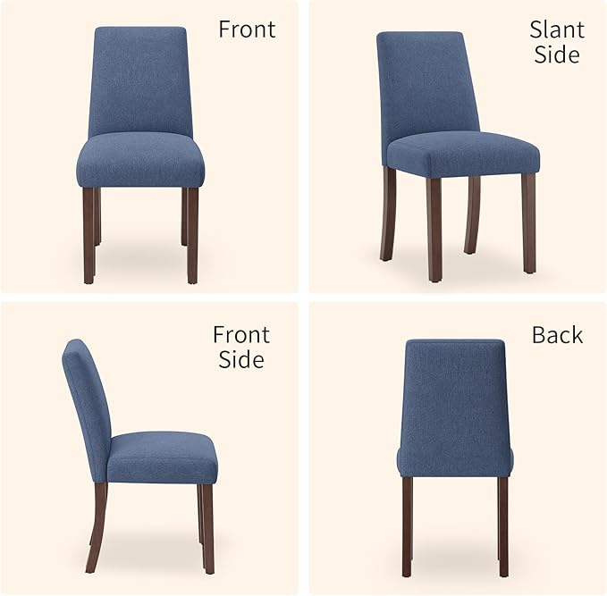 Dining Chairs Set of 2, Modern Dining Room Chairs - Image 8