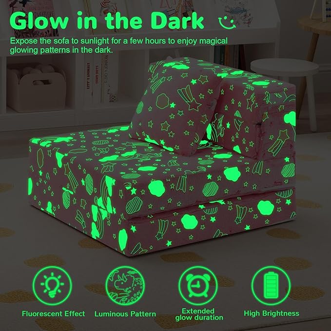 MeMoreCool Glow Tri-fold Sofa Bed - Image 8