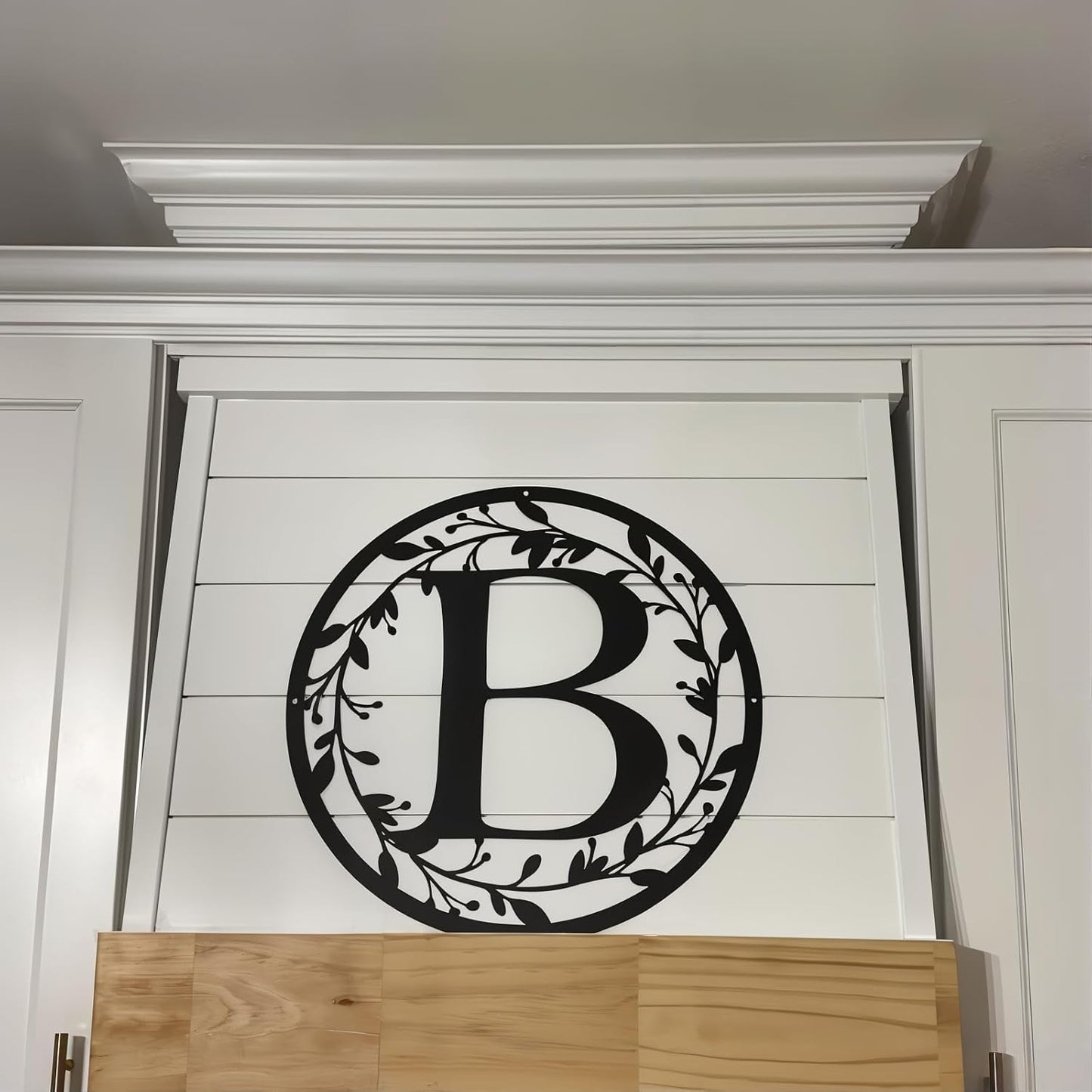 Personalized Metal Name Signs, Split Letter Monogram Wall Decor, Custom Last Name Sign, Family Name Sign for Outdoor, Personalized Wedding Gift, Garden Decor, Metal Wall Art, Housewarming Gift (MonogramDesign_9)