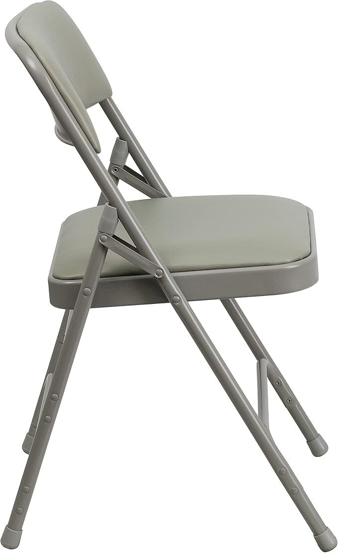 Flash Furniture 2 Pack HERCULES Series Curved Triple Braced & Double Hinged - Image 8