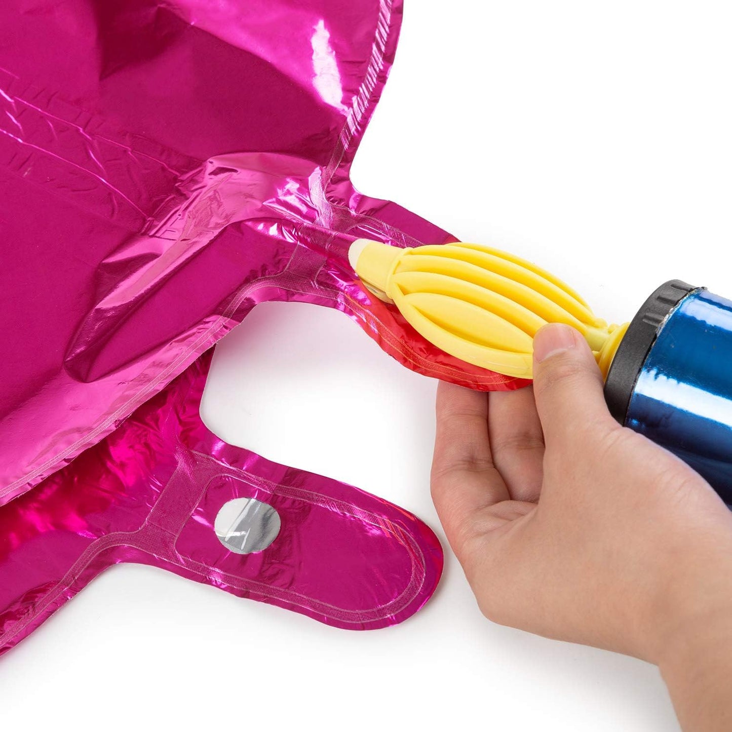 Hot Pink Round Balloon 18 Inches Foil Balloons Mylar Helium Balloons for Birthday Party Wedding Baby Shower Decorations, Pack of 20