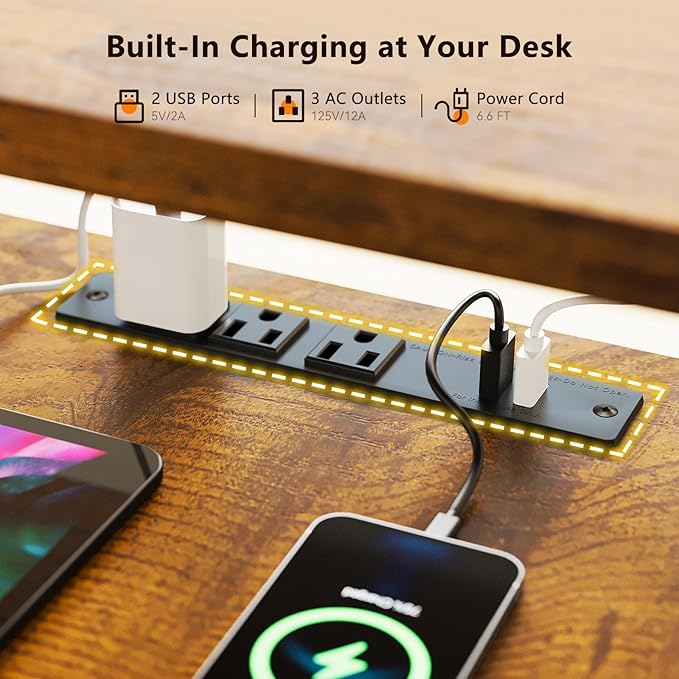 OffiGo U Shaped Electric Standing Desk - Image 8