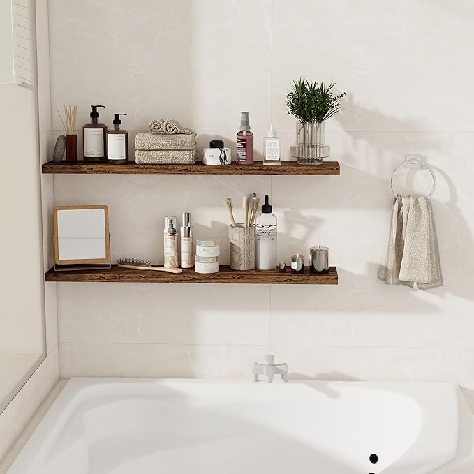 Floating Shelves for Wall, 40 Inch Floating Shelves for Home Decor, Wall - Image 7