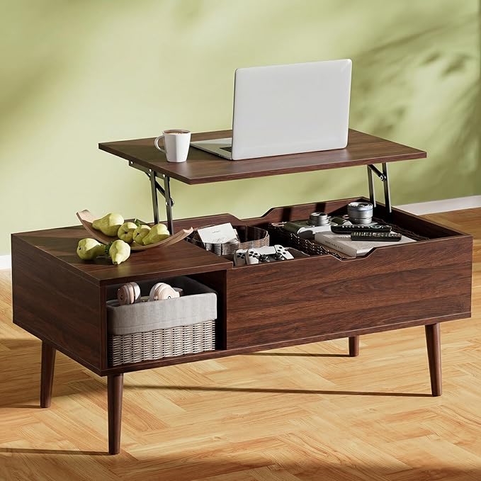 OLIXIS Wood Lift Top Coffee Table - Image 10