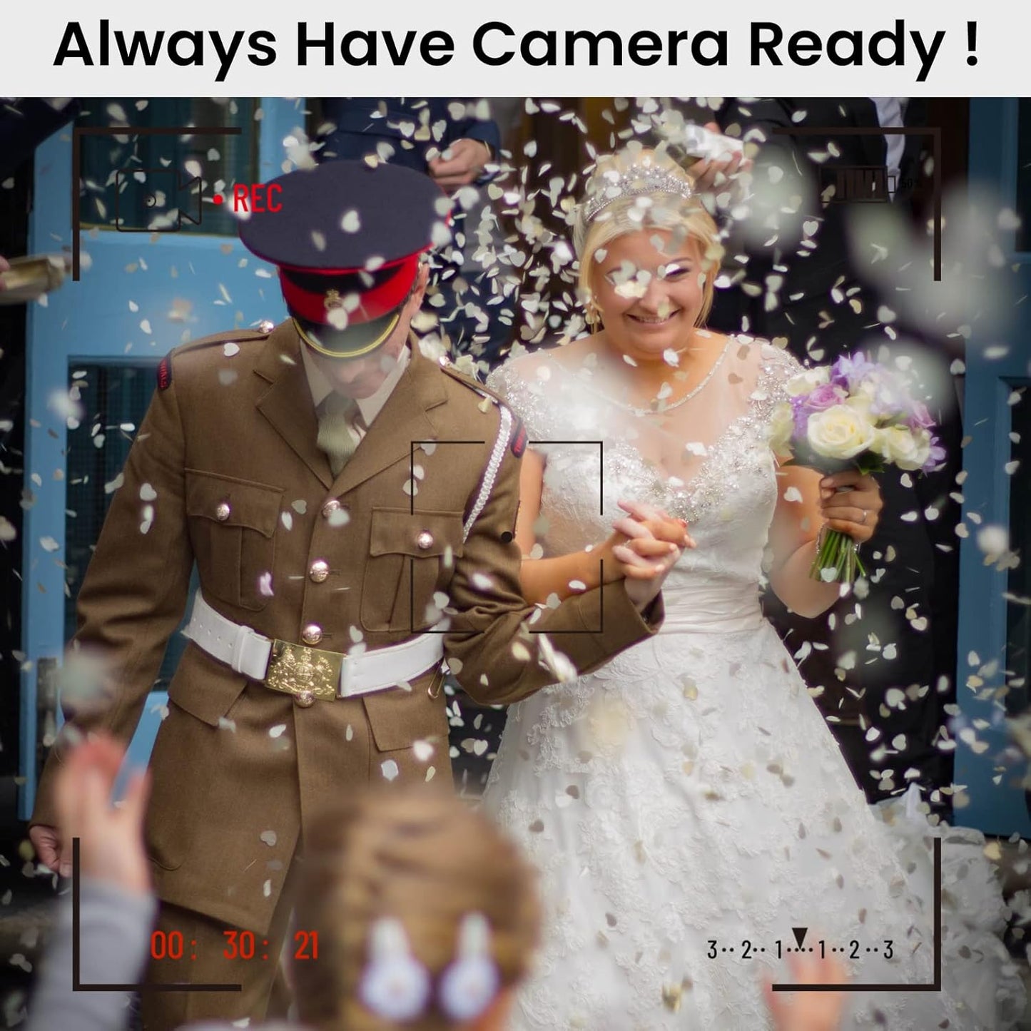 12 Inch Confetti Cannons (6 Pack) β Silver Mylar Confetti Poppers - Air Powered Party Poppers Confetti Shooters for Birthday, Wedding, Graduation, Christmas, New Year Celebrations