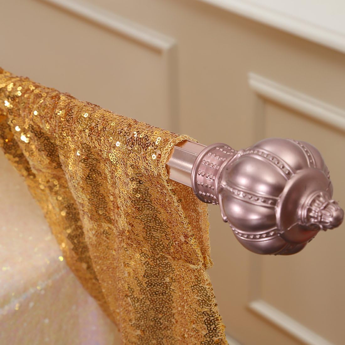 Poise3EHome Red Sequin Backdrop,7FT x 7FT Sequin Photography Backdrop Curtain for Party Decoration