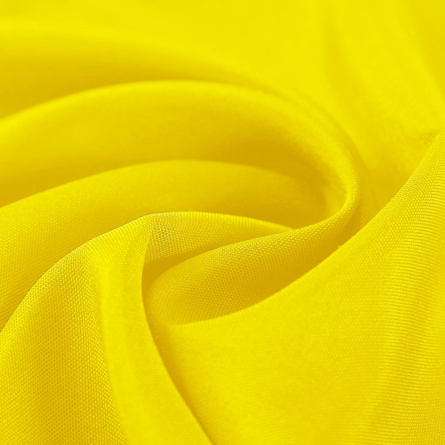 Cloth Napkins 20x20 inch Washable Polyester Dinner Napkins Soft Table Napkins for Wedding Party Dining Banquet(Yellow,25PCS)