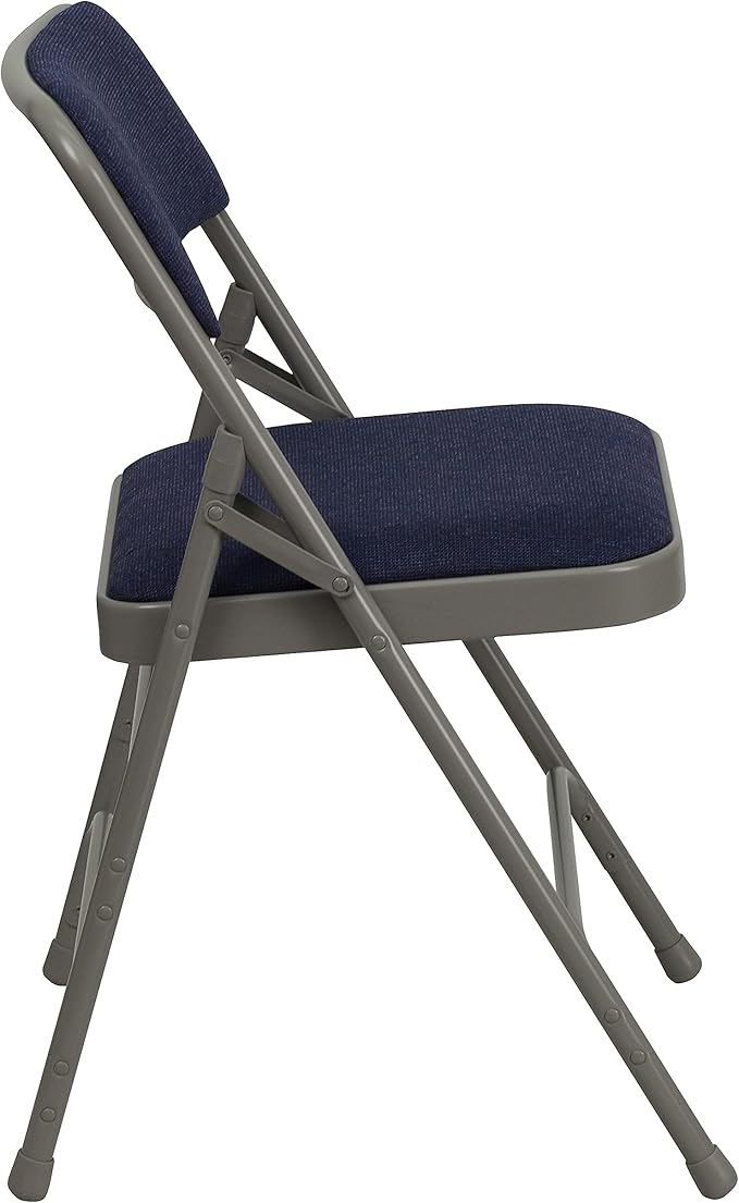 Flash Furniture 2 Pack HERCULES Series Curved Triple Braced & Double Hinged - Image 8