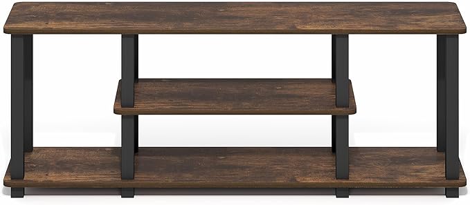 Furinno Turn-S-Tube TV Stand, 3-Tier Toolless Assembly Entertainment Center - Image 7