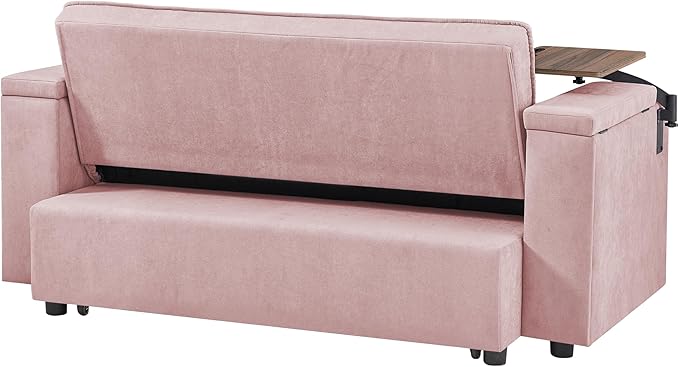 hansones 66" Multi-Functional Pull-Out Sofa Bed - Image 7
