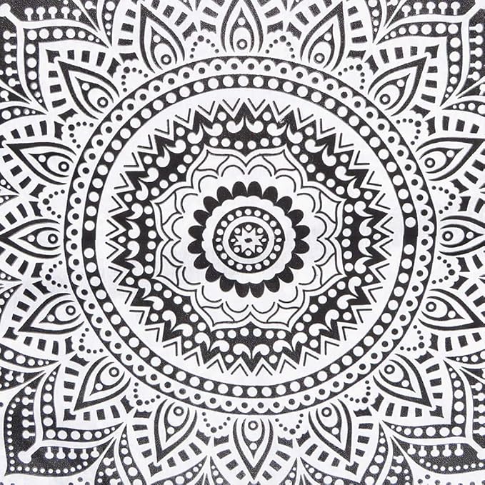 Mandala Floor Pillow Cover Meditation Cushion Seating Throw Hippie Round - Image 8