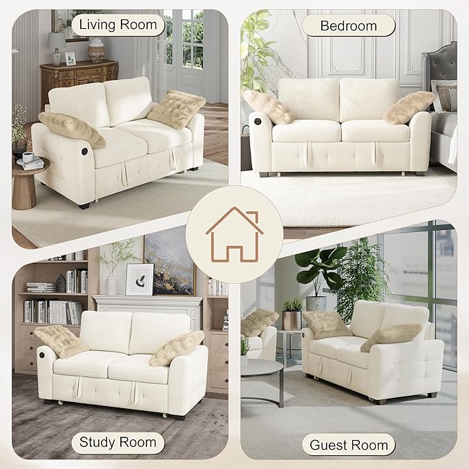Hanherry 59" Loveseat Sofa - Image 8