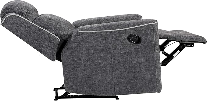 Betsy Furniture Soft Microfiber Manual Reclining Recliner, Relax and Comfortable - Image 6