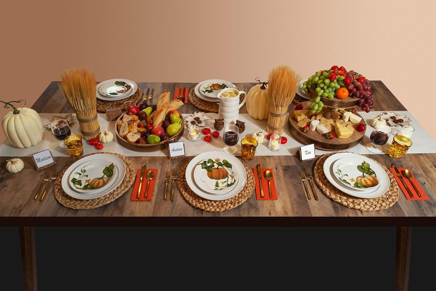 American Homestead Paper Table Runner Roll - 78 ft. Disposable Linen-Like Table Cover Roll - 20 Perforated Table Runners (16" x 48") for Parties, Weddings, and Events - Baby Blue