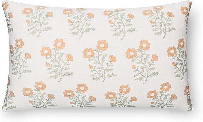 Crumbs Home Modern Farmhouse California Casual Indoor Outdoor Lumbar Pillow - Image 6