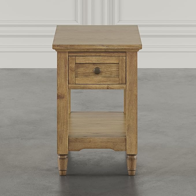 Brentwood Modern Transitional Chairside End Table - Image 4