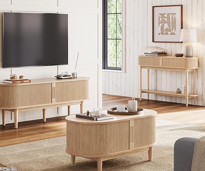 LINSY Fluted Console Table - Image 9