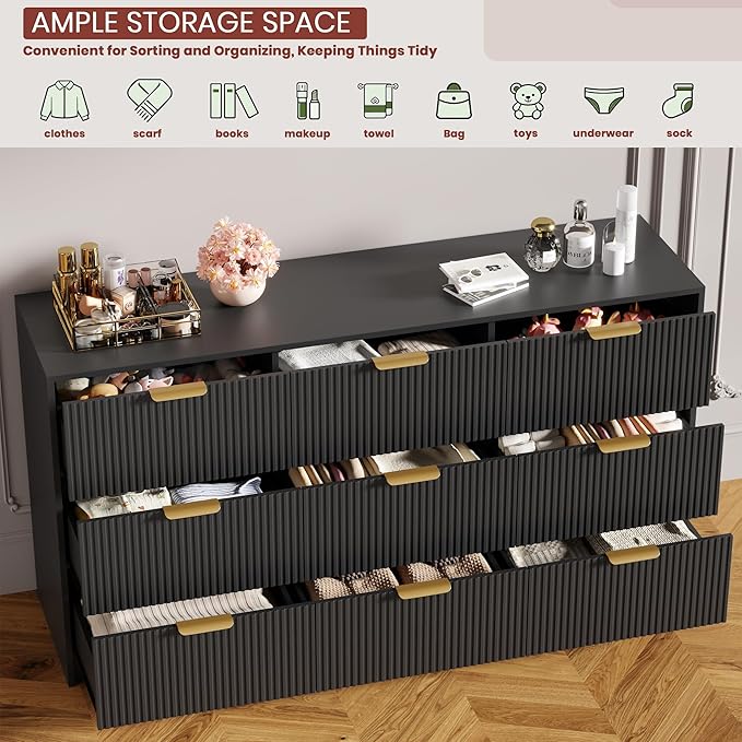 Garvee 9 Drawers Dresser for Bedroom - Image 7