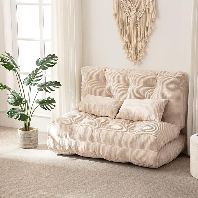 Folding Sofa Bed, Convertible Sleeper Chair - Image 9