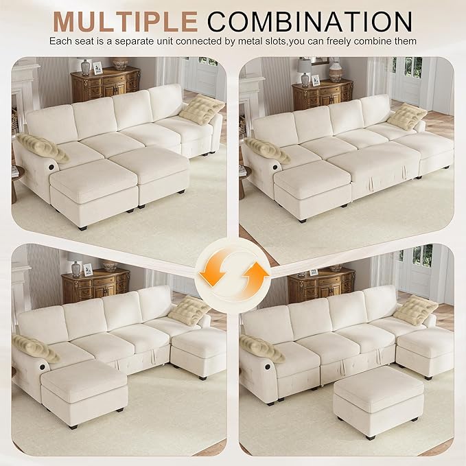 Hanherry 104" Sectional Couch - Image 8
