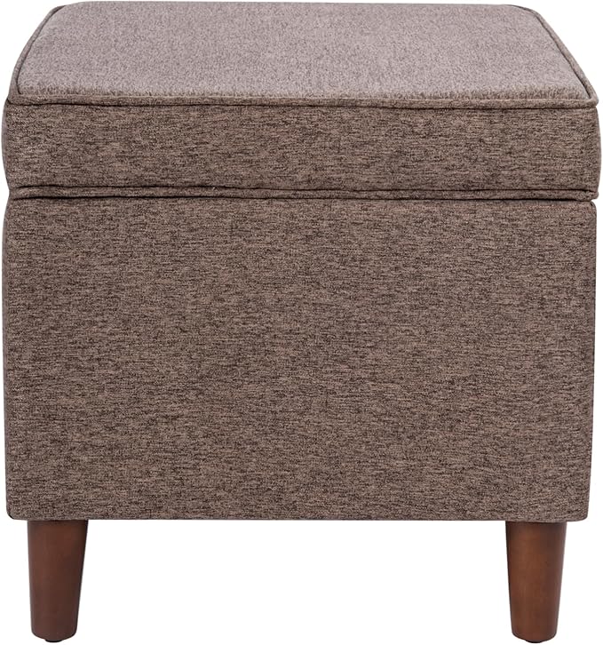 HomePop Home Decor | Dinah Collection Modern Storage Ottoman | Ottoman - Image 11