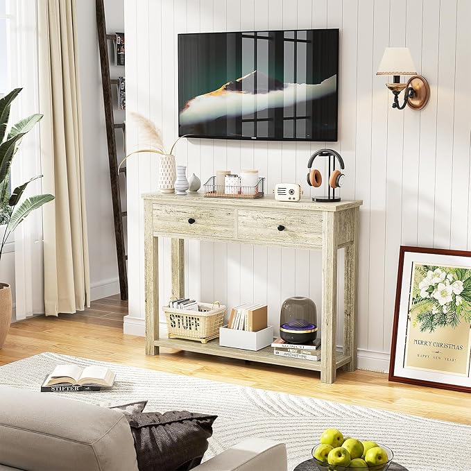 Homieasy Farmhouse Console Table - Image 8