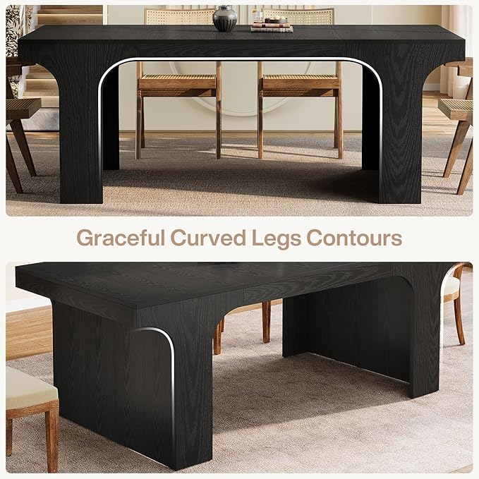 Tribesigns 71-Inch Farmhouse Dining Table - Image 9