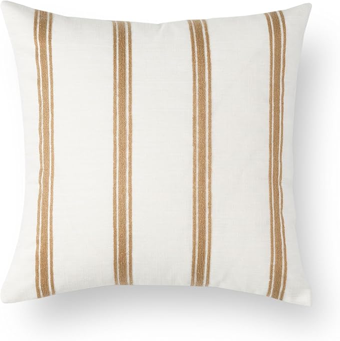 Crumbs Home Modern Farmhouse Fall Linen Indoor Outdoor Throw Pillow Cover Only - Image 6