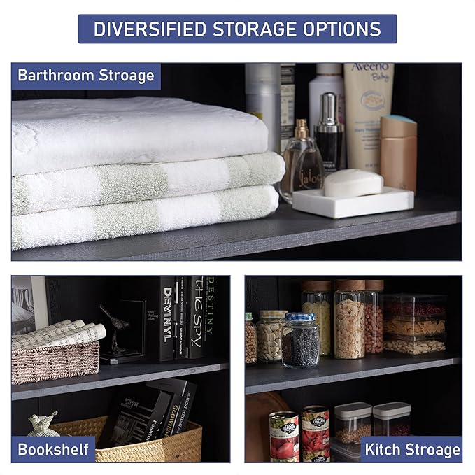 Farmhouse Kitchen Pantry Cabinet - Image 9