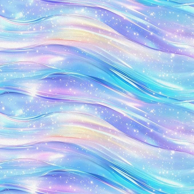 HOMETITUTE Pastel Blue Purple Dream Wave Wallpaper Peel and Stick Contact Paper - Image 9