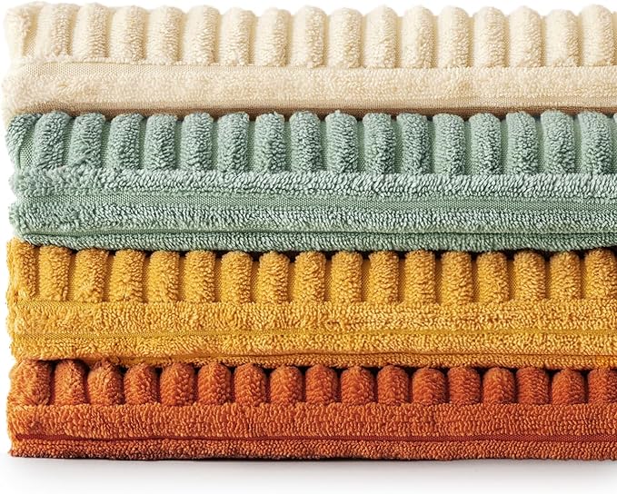 MIULEE Teal Orange Decorative Throw Pillow Covers 18x18 Inch Set of 4 Boho - Image 8
