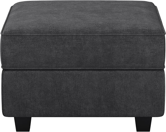 Belffin Fabric Modular Sectional Sofa Storage Ottoman Module Couch Side - Image 9