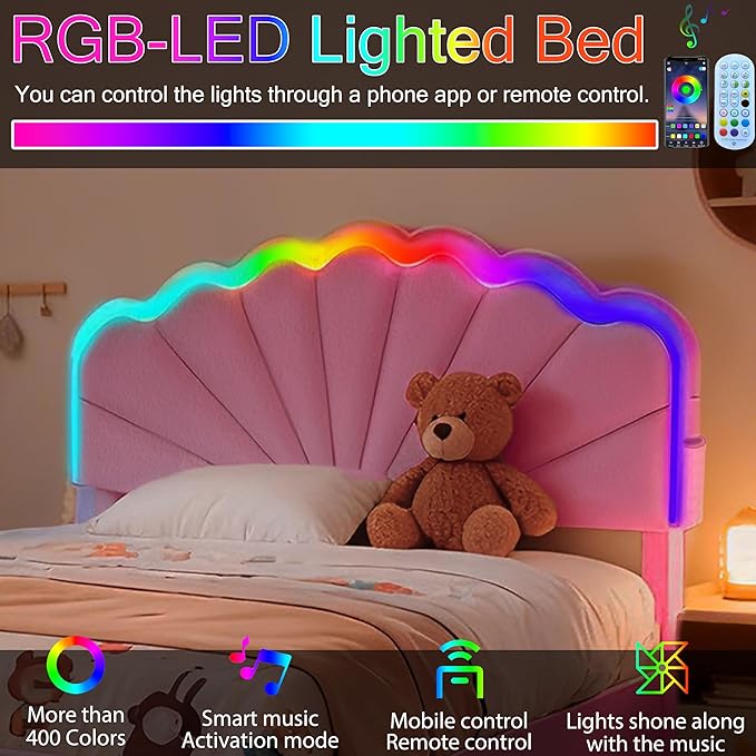 Queen Upholstered Children’s Bed - Image 9