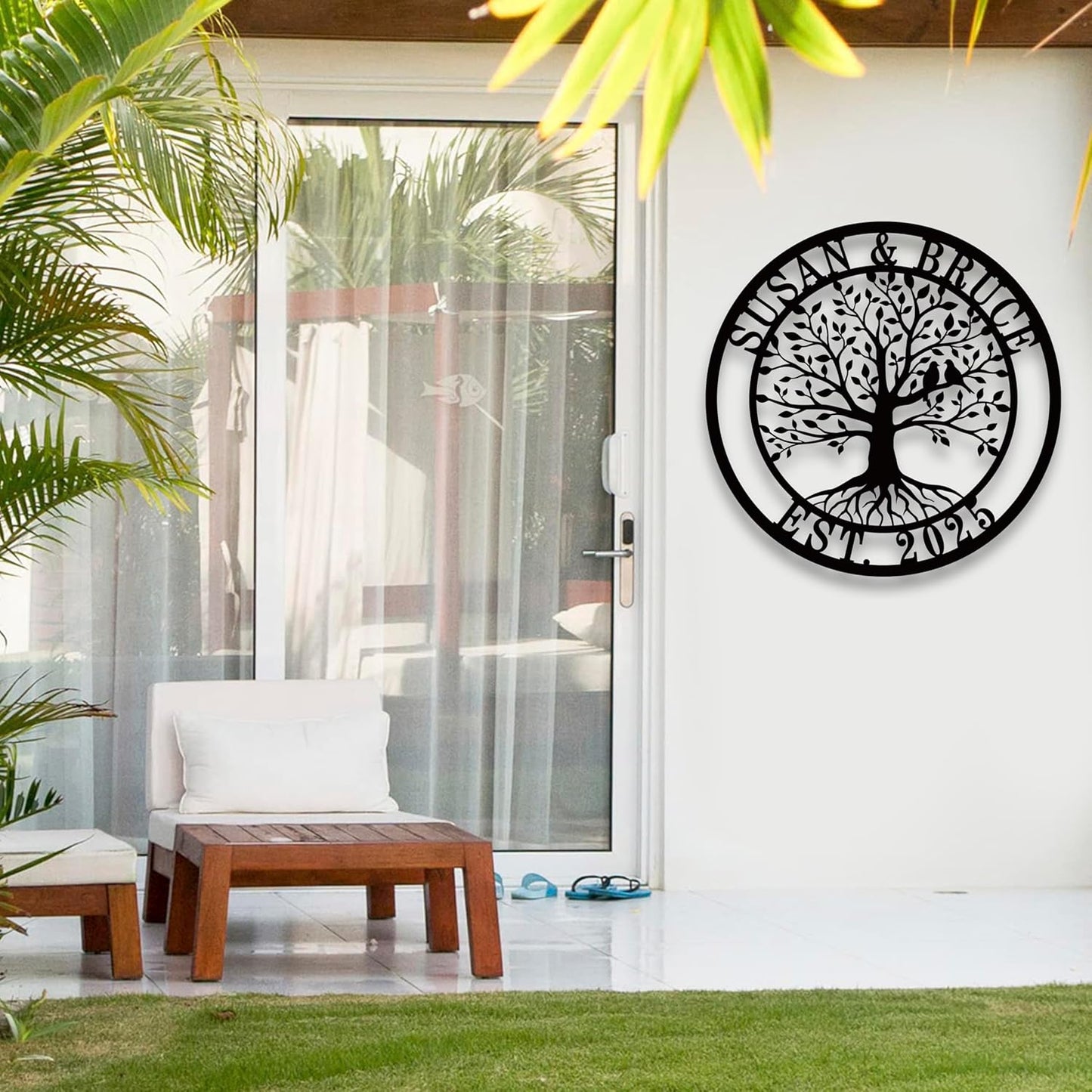 Personalized Tree of Life Metal Sign,Custom Metal Signs,Tree of Life Personalized Wall decoration,Wedding Gifts,Give to Parents and Friends,Housewarming Gifts