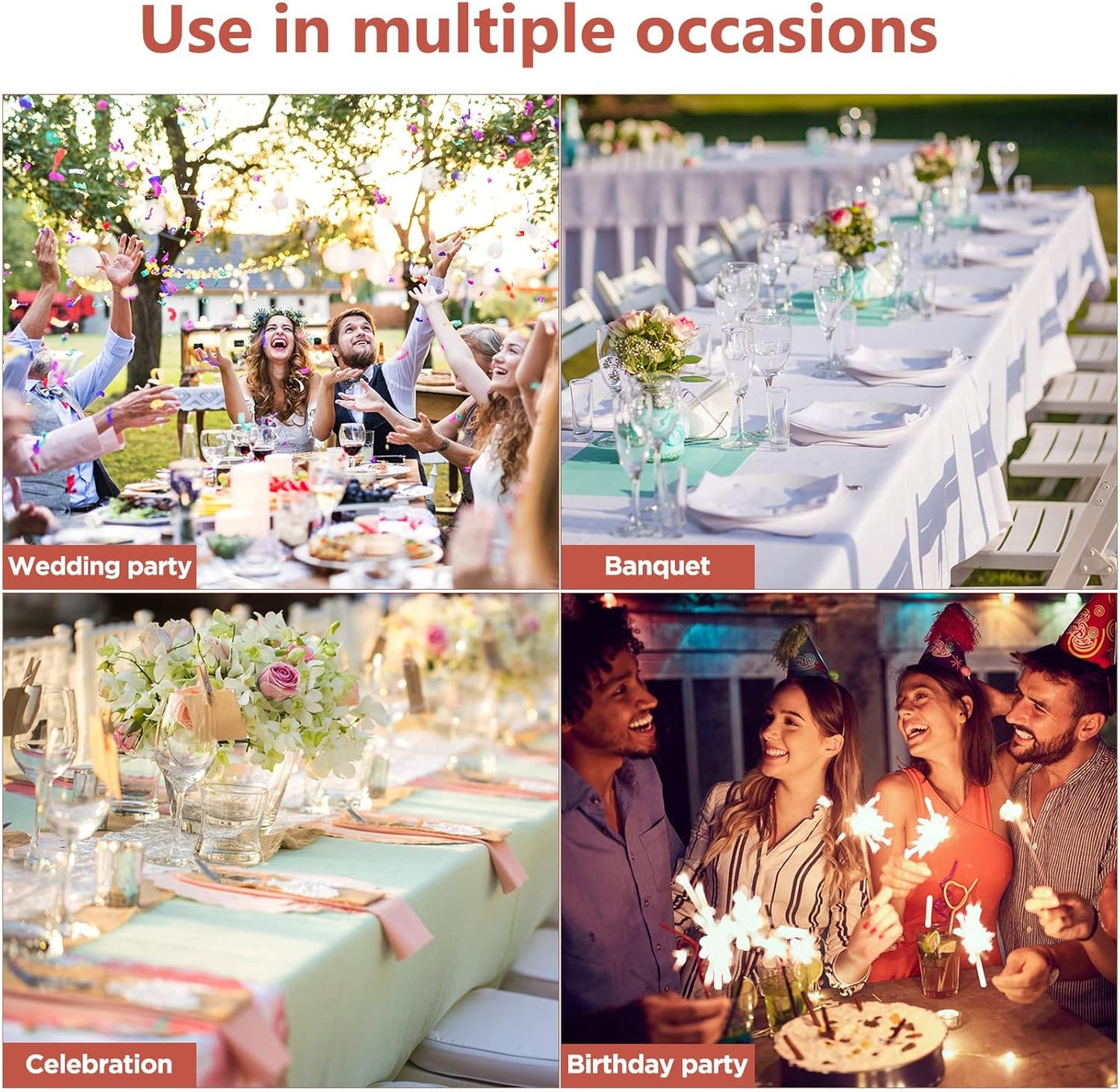 CHENGU 150 Pieces Spandex Stretch Chair Sashes Bows Elastic Chair Cover Bands Ties with Buckle Slider for Wedding Party Reception Events Universal Ceremony Banquet Decorations (Rose Gold)