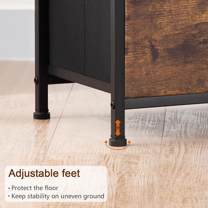 LOAKEKEL Night Stand Set 2, Nightstand - Image 9