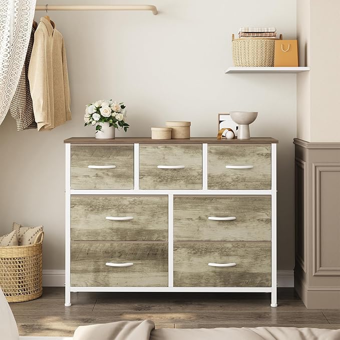 Sweetcrispy 7 Drawer Dresser - Image 7