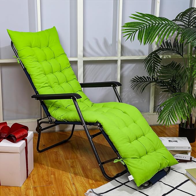 Bucherry 67 x 19 Inch Chaise Lounge Cushions Soft Lounge Chair Cushion Gravity - Image 8